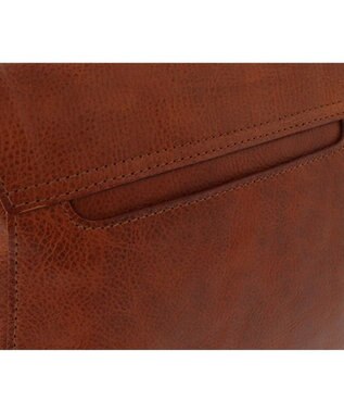 genten クオイオ ルウィド かぶせ付きショルダーバッグ チャ