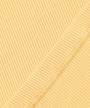 組曲 【洗える】フライスタートルネック カットソー ライトオレンジ系