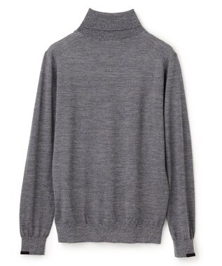 JOSEPH HOMME ウォッシャブルメリノ　タートルネックニット ライトグレー系