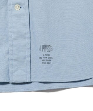 J.PRESS MEN 【J.PRESS ORIGINALS】【UNISEX】Cotton Dangary Shirt / B.D. / Baggy-Fit サックスブルー系