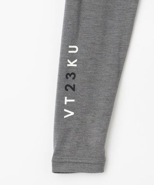 23区GOLF 【WOMEN】インナーにもおすすめなエニワイズモックネックシャツ ライトグレー系