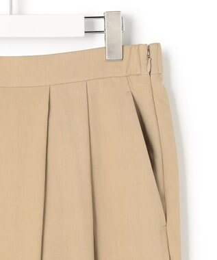 23区 S 【先行予約】ドレープツイル アシンメトリー ワイド パンツ ベージュ系