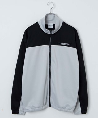 WEGO 【ユニセックス着用ITEM】バイカラートラックジャケット ブラック