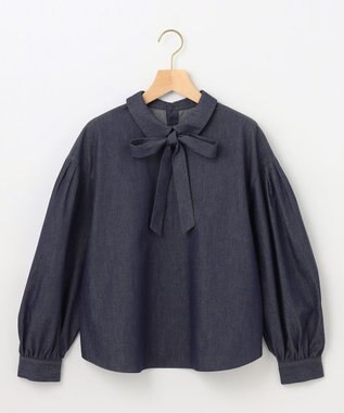 組曲 パフィシャーティング ブラウス 【WEB限定】ネイビー系9