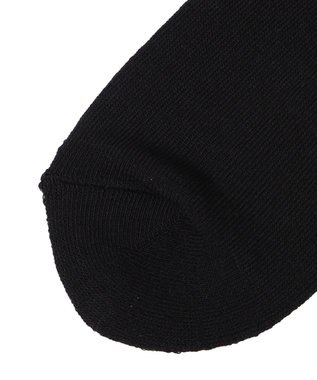 WEGO バックバタフライクルーソックス ブラック