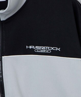 WEGO 【ユニセックス着用ITEM】バイカラートラックジャケット ブラック