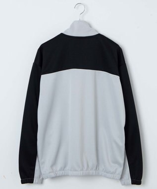 WEGO 【ユニセックス着用ITEM】バイカラートラックジャケット ブラック