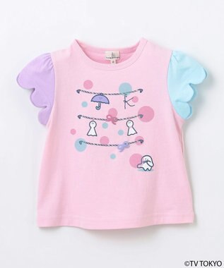 組曲 KIDS 【UVケア】【80-100㎝】シナぷしゅシャボン チュニック ピンク