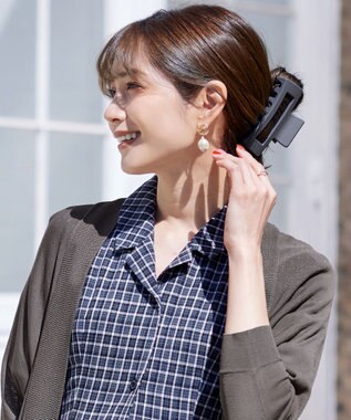 Tiaclasse ヘアクリップ ブルー