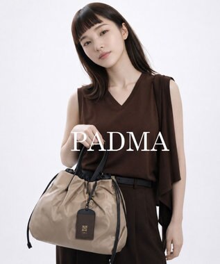 style code 【PADMA/パドマ】カードケース付　ナイロン巾着トートバッグ