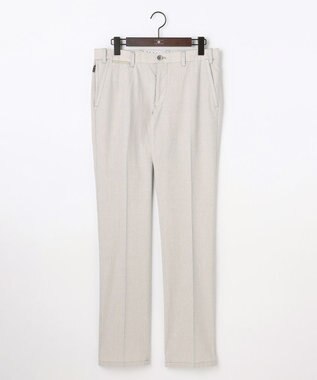 JOSEPH ABBOUD 【キングサイズ・ウエストも伸びる!オーガニックコットン使用】ムリネサマー パンツ アイボリー系