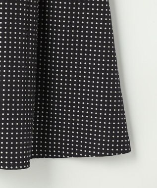 組曲 KIDS 【110-140㎝】 ドットジャガードワンピース＆ジャケットセット ネイビー