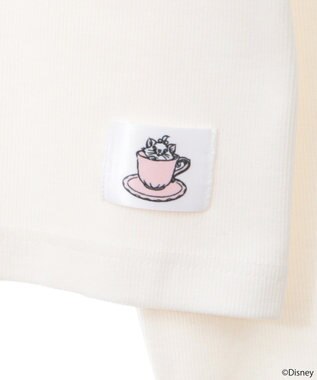 earth music&ecology Ｄｉｓｎｅｙ／アソートタグカーディガン Off White