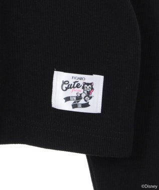 earth music&ecology Ｄｉｓｎｅｙ／アソートタグカーディガン Black