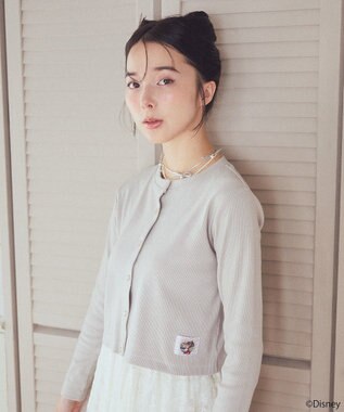 earth music&ecology Ｄｉｓｎｅｙ／アソートタグカーディガン Beige
