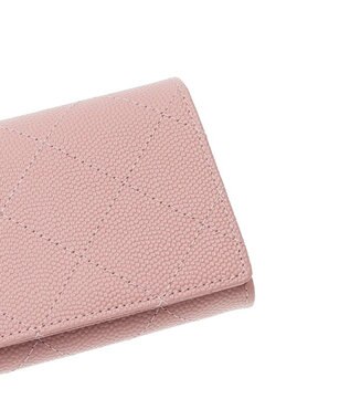 CLATHAS ベール 被せ長財布 ペールピンク