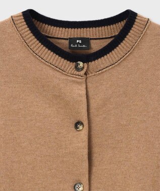 Paul Smith アクセントカラー カーディガン キャメル