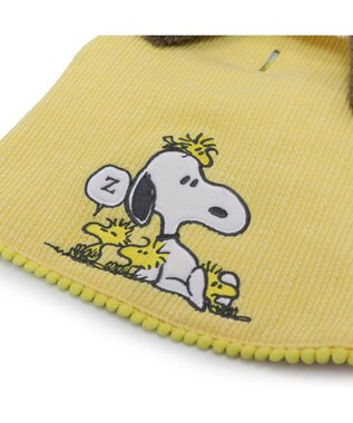 PET PARADISE スヌーピー ウッドストック お手軽 ポンチョ 小型犬 イエロー