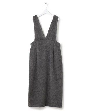 23区 【SACRA】 アルパカモヘヤシャギー ワンピース グレー系