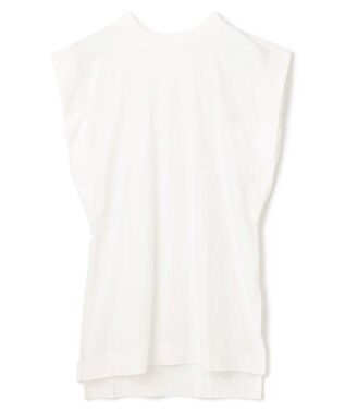 uncrave プレミアムジャージー ノースリーブトップス ホワイト