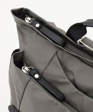 LA BAGAGERIE 【MONICA】ラウンドリュックサック ダークグレー