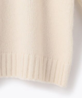 23区 ベビーアルパカ ビッグシルエット ニット ホワイト系