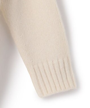 23区 ベビーアルパカ ビッグシルエット ニット ホワイト系