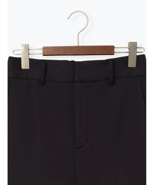 Te chichi 裏起毛パイピングストレートパンツ ネイビー