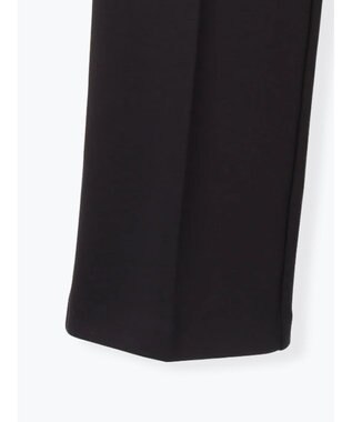 Te chichi 裏起毛パイピングストレートパンツ ネイビー