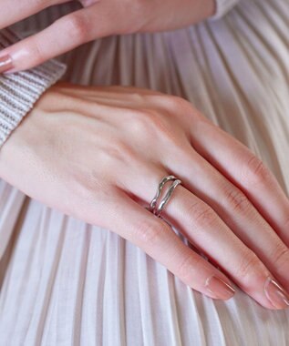 Tiaclasse ダブルライクリング シルバー