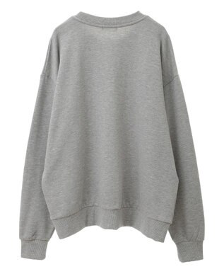 Green Parks ミッキー＆フレンズ／ラウンドヘム裏毛プルオーバー Gray Mixture