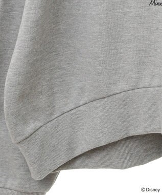 Green Parks ミッキー＆フレンズ／ラウンドヘム裏毛プルオーバー Gray Mixture