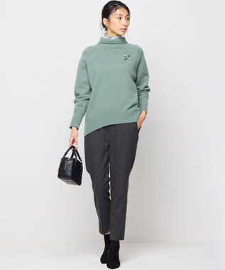 組曲 【ショルダーベルト付き】ミニボストンバッグ ブラック系