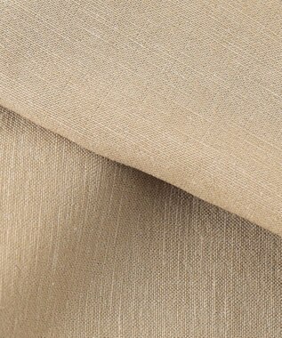 J.PRESS LADIES 【洗える】セルロースリネンストレッチ テーパード パンツ ベージュ系