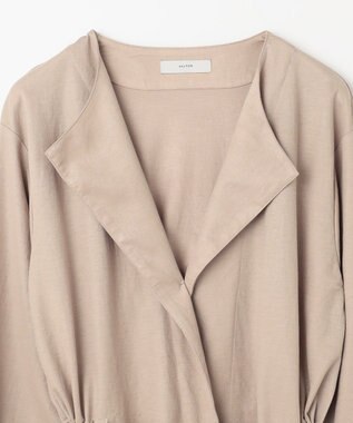 ANY 【洗濯機可/UVケア/接触冷感】ドロストピケカーディガン ベージュ