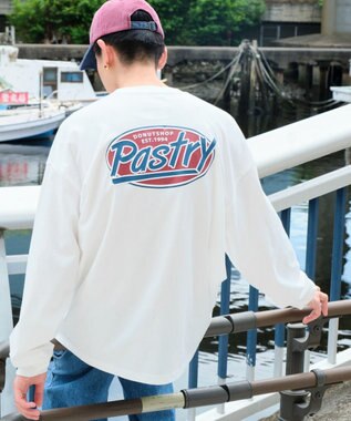 WEGO 【ユニセックス着用ITEM】サークルロゴBIG　T（LS） ホワイト