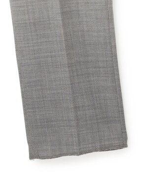 J.PRESS MEN 【洗える / 高通気性 / ストレッチ性 / 防シワ】バーズアイスラックス / ノータック ライトグレー系