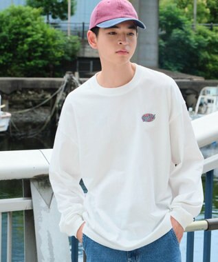 WEGO 【ユニセックス着用ITEM】サークルロゴBIG　T（LS） ホワイト