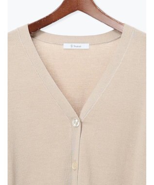 Te chichi 【雑誌掲載アイテム】2WAYカシュクールVネックカーディガン《2026 spring catalog item》 ベージュ