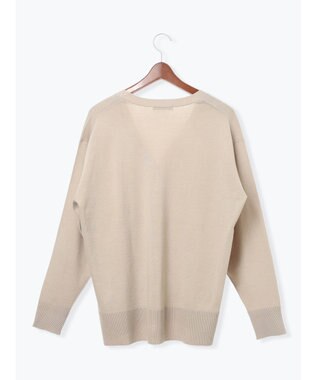 Te chichi 【雑誌掲載アイテム】2WAYカシュクールVネックカーディガン《2026 spring catalog item》 ベージュ
