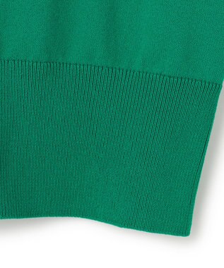 UNFILO L スゴ機能美 ハーフスリーブ カーディガン グリーン