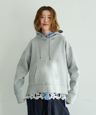 YECCA VECCA ダンボールフーディー Gray Mixture