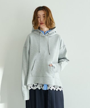 YECCA VECCA ダンボールフーディー Gray Mixture