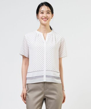 J.PRESS LADIES S パネルプリント スキッパー カットソー