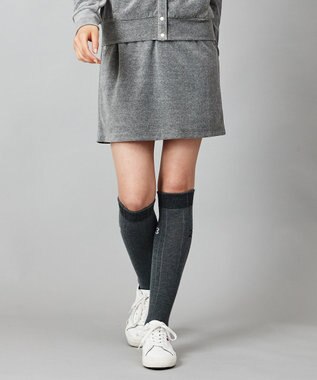  【WOMEN】【WEB&一部店舗限定】ベロアスカート