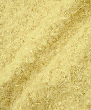 YECCA VECCA フェザーモールニット Yellow