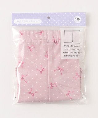 ANY KIDS 一分丈 スパッツ リボンドット