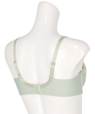 une nana cool 小さく見せるブラ ミニマイザーブラ レース ライトオリーブ