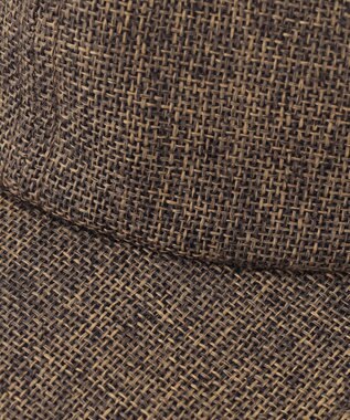 自由区 ジュートライク キャップ ブラウン