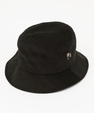 J.PRESS YORK STREET 【UNISEX】ブルドックコーデュロイバケットハット ブラック系